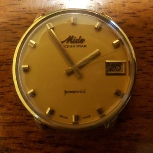 Vintage Mido ocean star watch